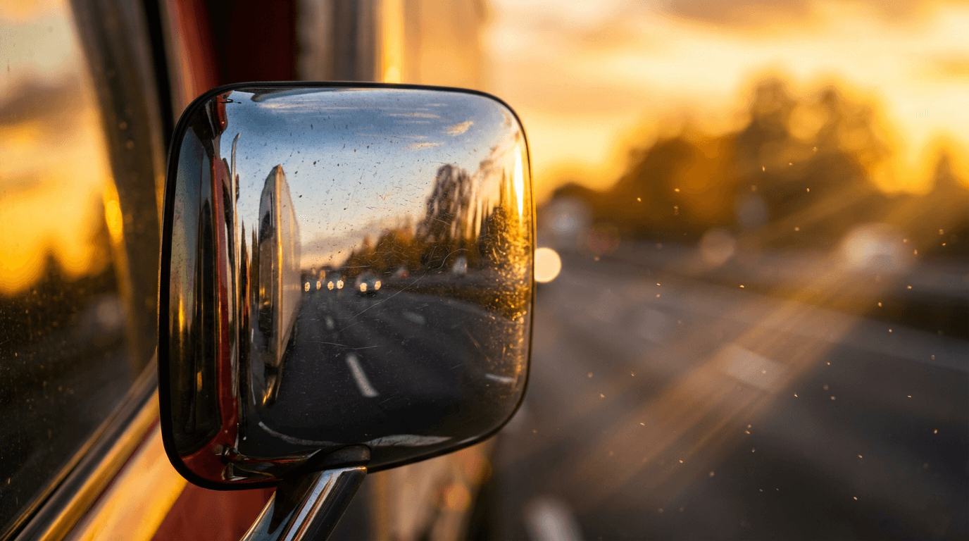 Commercial fleet vehicles with new tire installations